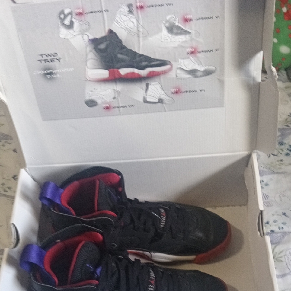 Men Black and Red Sneakers